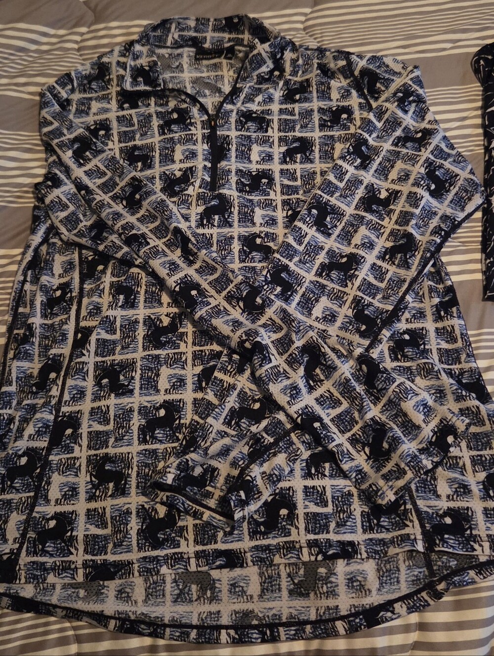 Karrits Women's Equestrian Riding Shirt Like New XL Breathable